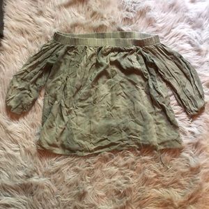 Off the shoulder top